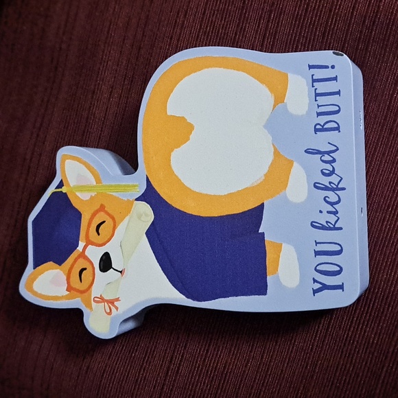 Graduation Bundle - Dog Cap, Corgi Placque & Tossing/Talking Plush - Picture 2 of 12